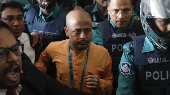Chinmayananda, the Hindu priest from Bangladesh, arrested again in a new case after getting bail in the sedition case. He is accused in a lawyer's murder case.