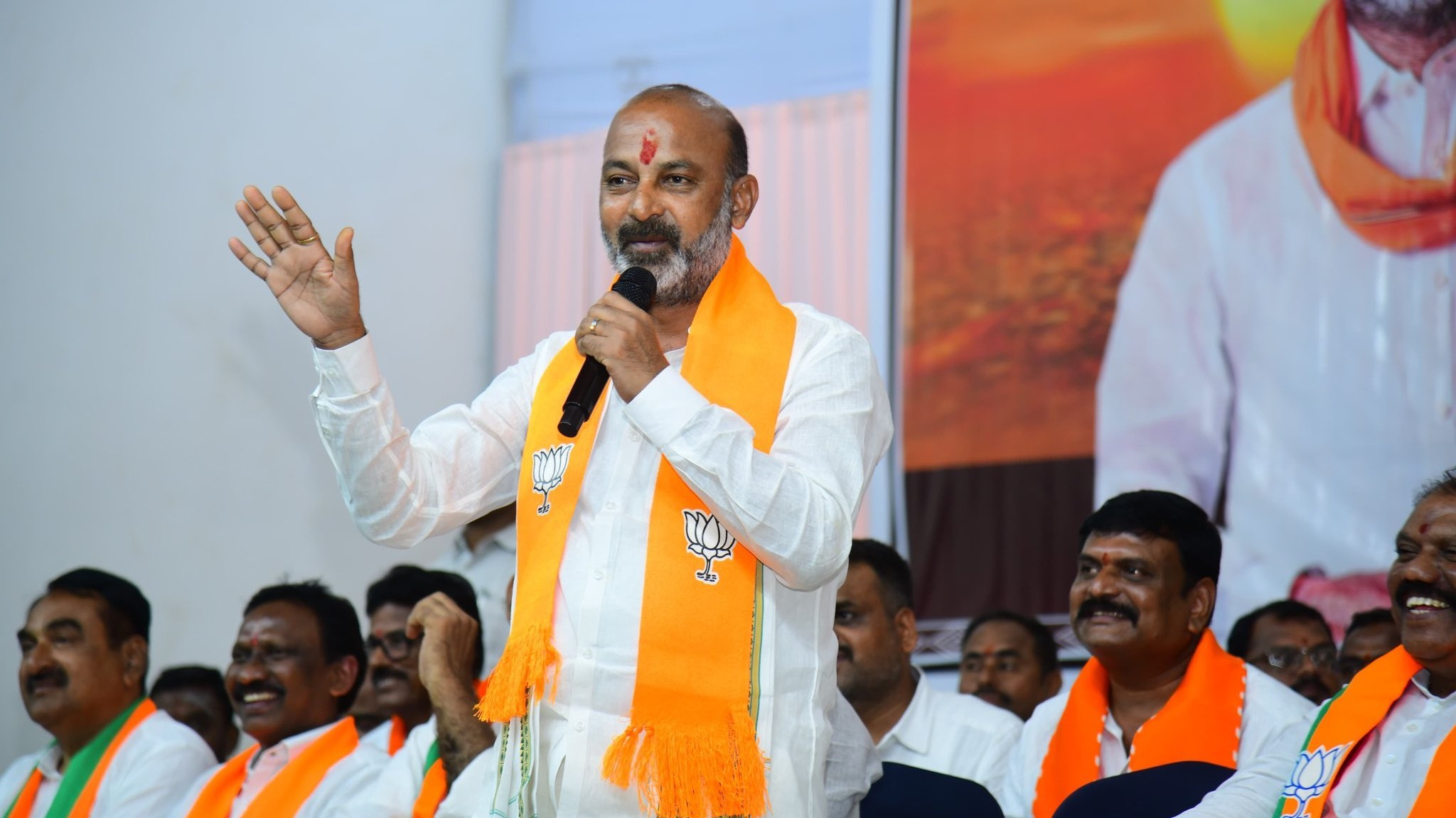 Bandi Sanjay welcomed TTD’s suspension of non-Hindu staff, called it just the beginning, and demanded removal of all non-Hindus from Tirumala.