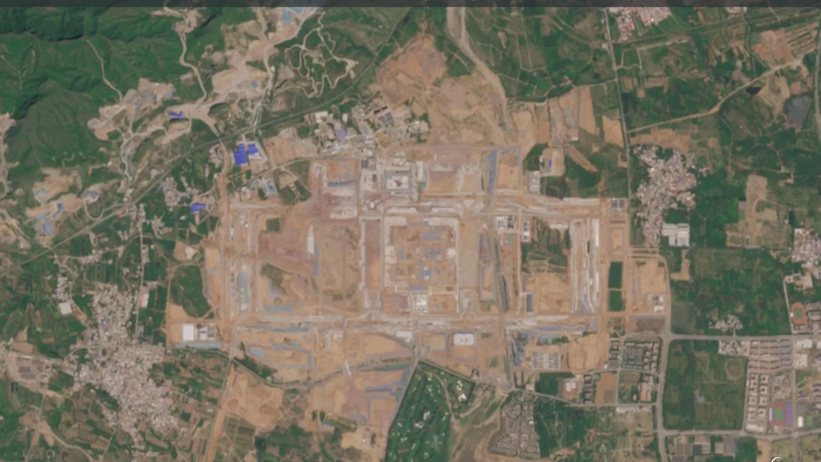China is reportedly building a massive secret military city in Beijing, over ten times larger than the Pentagon, hinting at WW3 preparations.