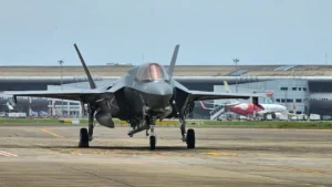 The British F-35 fighter jet stuck in Kerala for 5 weeks finally takes off after successful repairs by Royal Navy experts.