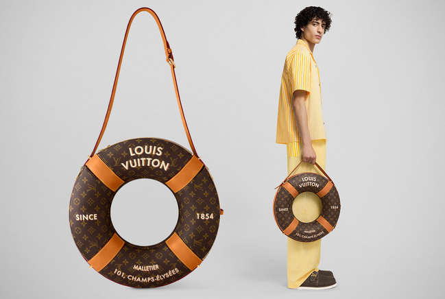 Louis Vuitton's ₹8.6L life buoy-shaped bag blends fashion, luxury, and art—sparking major buzz across social media.