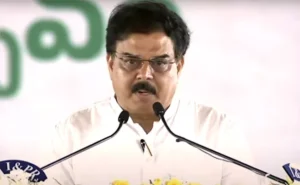 Minister Nadendla Manohar hits out at Jagan, challenges him for a debate on farmers’ issues and criticizes failures of the previous government.