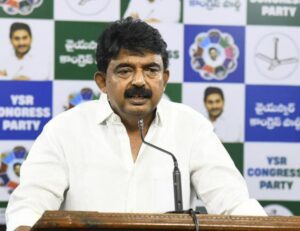 S.M. Reddy alleges Perni Nani’s remarks are a conspiracy to hand over Krishna region power to his son by targeting TDP leaders.