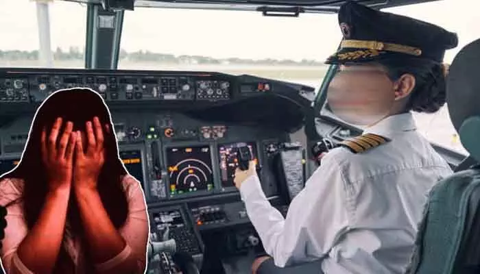 A co-pilot was sexually assaulted on a Begumpet flight; victim filed a complaint, and police have registered a FIR and begun investigation.