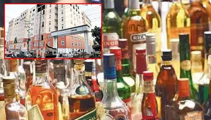 Six accused in a fake liquor case taken into custody by excise officials. They will undergo medical tests and be questioned for three days.