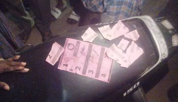 Candidate Bikshapathi alleges rigging in Chinnakaparthi Sarpanch election, claiming ballot tampering. He plans to appeal for cancellation of the poll.